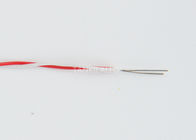 Pfa aisló el tipo de cable de termopar color modificado para requisitos particulares 2*0.5m m ISO 9001 de K JX