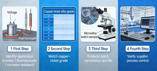 Latest company news about Guía del profesional para obtener aleación de cobre y níquel (cables de cobre y níquel)