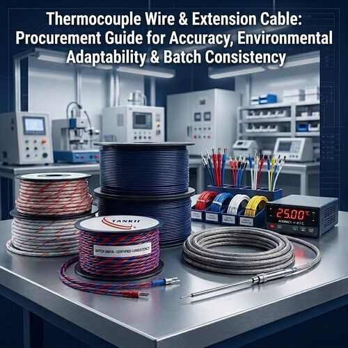 Latest company news about Cable de termopares y cable de extensión: Guía de adquisición para la precisión, adaptabilidad al medio ambiente y consistencia del lote