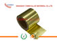 Grueso de cobre flexible 0,01 - 2.5m m de la tira de la aleación del Zn del Cu con de alta resistencia