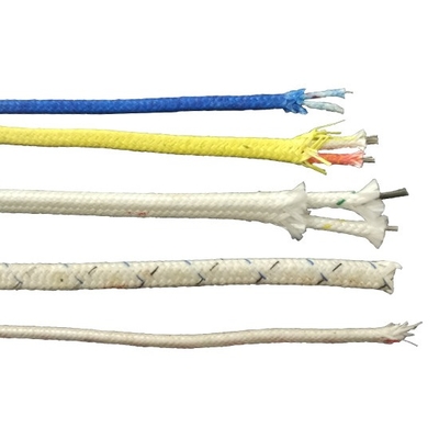 quality tipo del cable de termopar de la extensión 24AWG K con el aislamiento de la fibra de vidrio de la clase de G con 400 grados factory